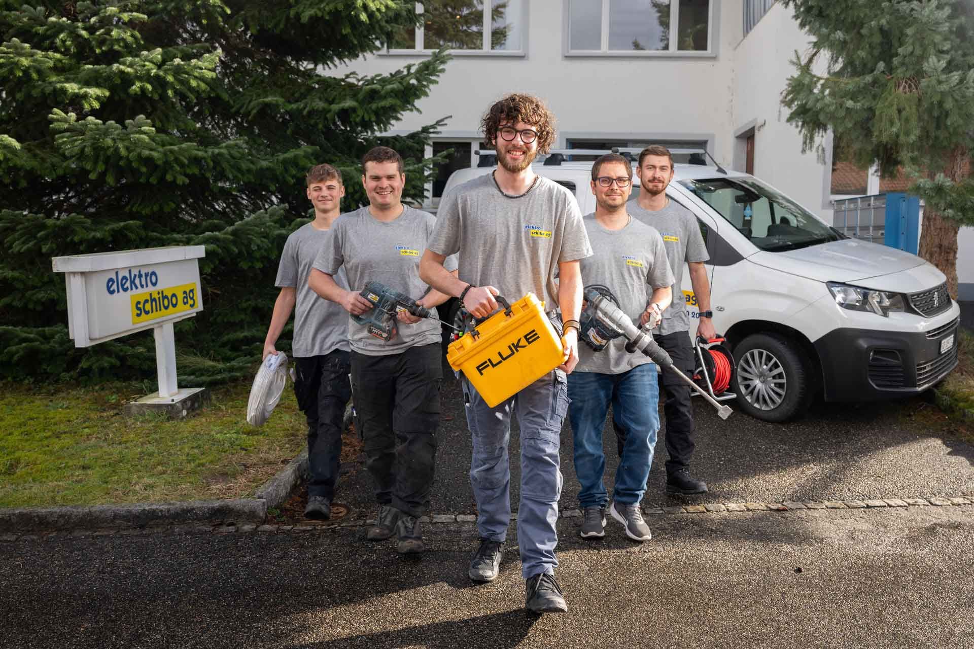 Elektro Schibo Team im Aufbruch